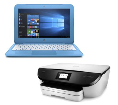 HP Stream 11-y050sa 11.6 Laptop & ENVY 5546 All-in-One Printer Bundle - Aqua Blue HP Stream 11-y050sa 11.6 Laptop & ENVY 5546 All-in-One Printer Bundle - Aqua Blue